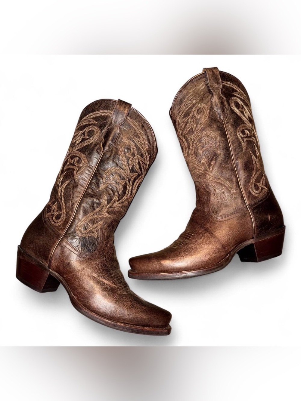 Idyllwind brown leather boots